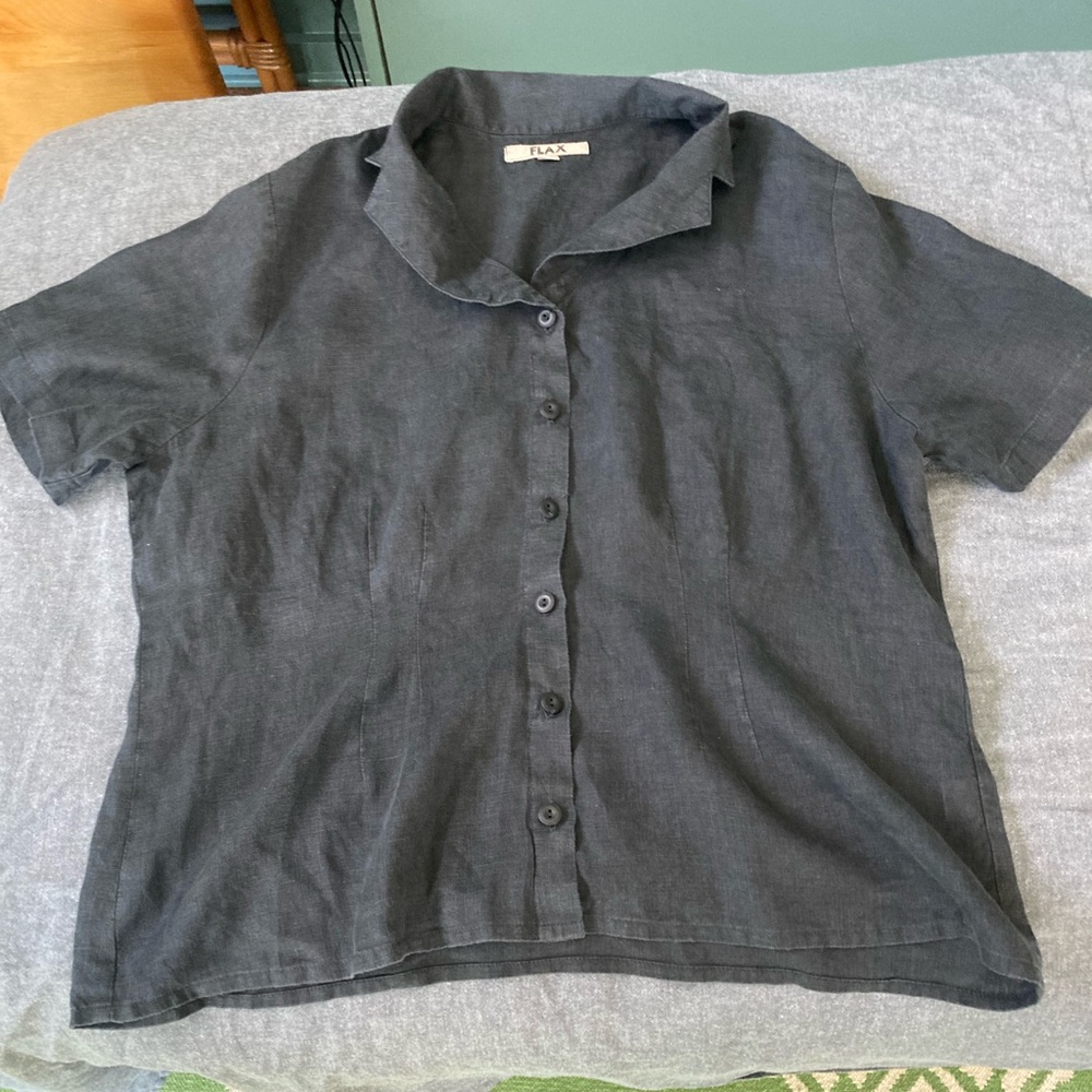 Flax Charcoal Shirt